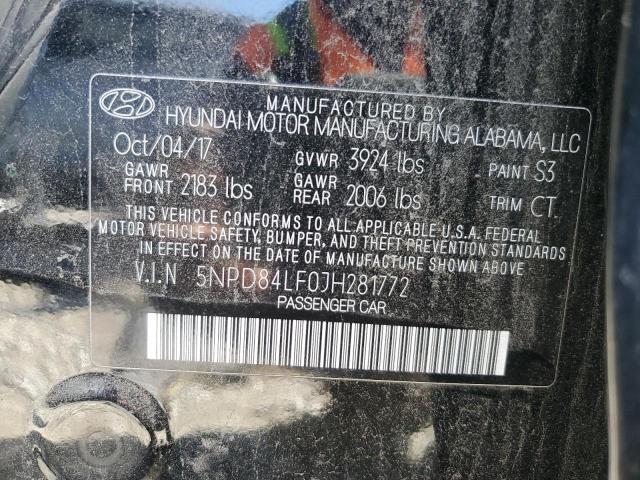 Photo 11 VIN: 5NPD84LF0JH281772 - HYUNDAI ELANTRA 