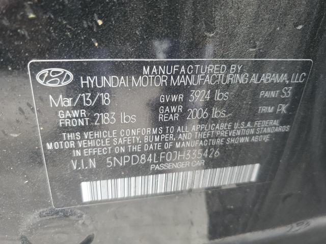 Photo 11 VIN: 5NPD84LF0JH335426 - HYUNDAI ELANTRA SE 