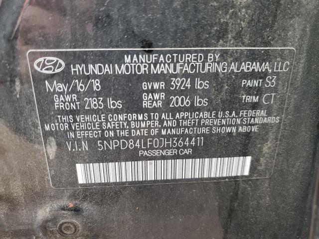 Photo 11 VIN: 5NPD84LF0JH364411 - HYUNDAI ELANTRA 