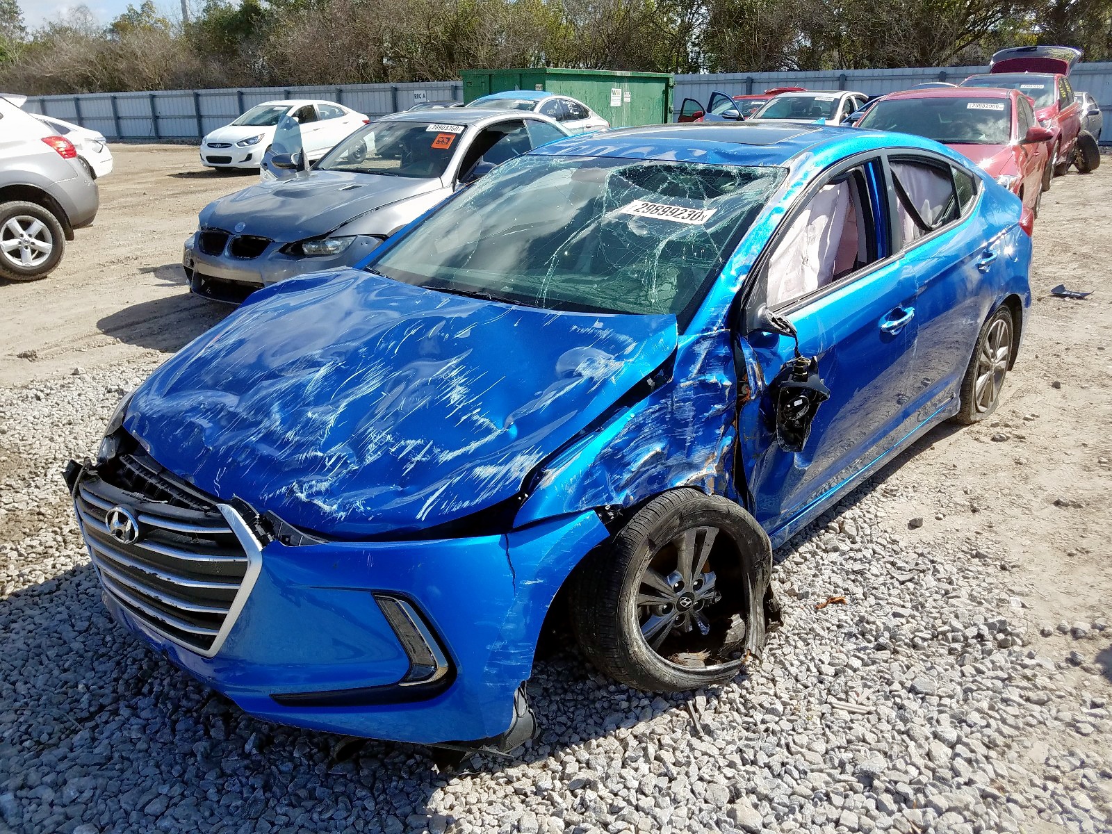 Photo 1 VIN: 5NPD84LF0JH401604 - HYUNDAI ELANTRA SE 