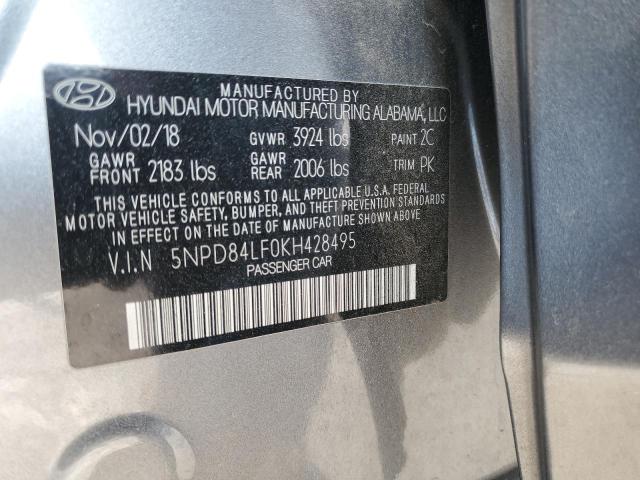 Photo 12 VIN: 5NPD84LF0KH428495 - HYUNDAI ELANTRA SE 