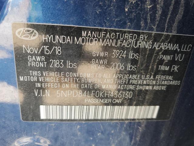 Photo 11 VIN: 5NPD84LF0KH436130 - HYUNDAI ELANTRA 