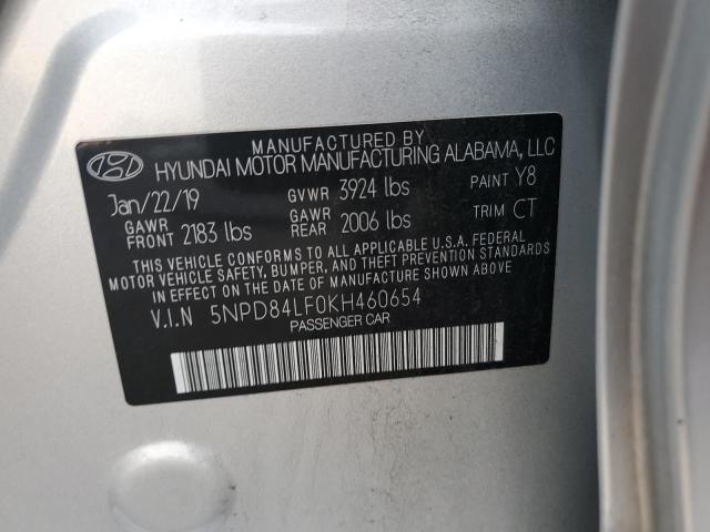 Photo 11 VIN: 5NPD84LF0KH460654 - HYUNDAI ELANTRA SE 