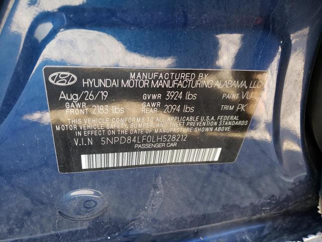 Photo 9 VIN: 5NPD84LF0LH528212 - HYUNDAI ELANTRA SE 