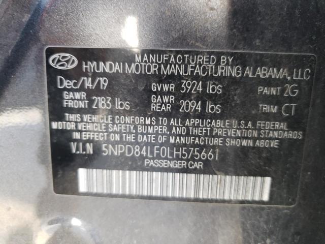 Photo 11 VIN: 5NPD84LF0LH575661 - HYUNDAI ELANTRA 