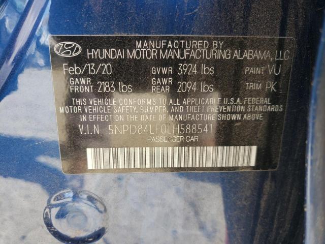 Photo 11 VIN: 5NPD84LF0LH588541 - HYUNDAI ELANTRA 