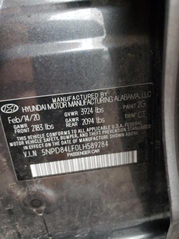 Photo 11 VIN: 5NPD84LF0LH589284 - HYUNDAI ELANTRA SE 