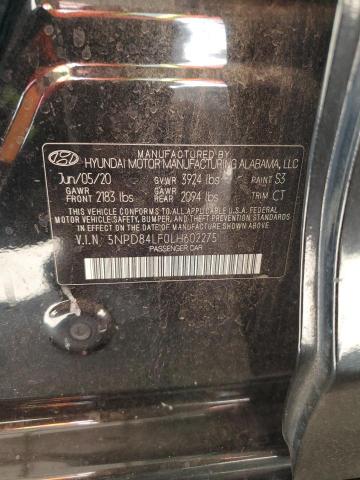 Photo 11 VIN: 5NPD84LF0LH602275 - HYUNDAI ELANTRA SE 