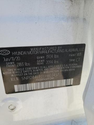 Photo 11 VIN: 5NPD84LF0LH603457 - HYUNDAI ELANTRA SE 