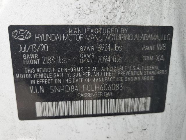 Photo 11 VIN: 5NPD84LF0LH606083 - HYUNDAI ELANTRA 