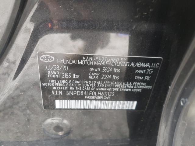 Photo 9 VIN: 5NPD84LF0LH611123 - HYUNDAI ELANTRA SE 