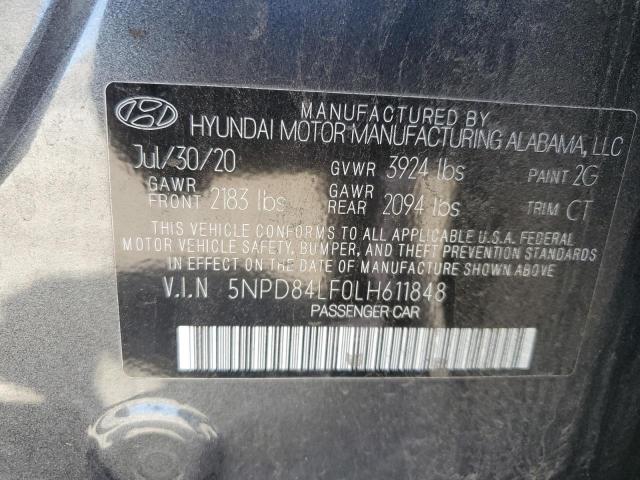 Photo 11 VIN: 5NPD84LF0LH611848 - HYUNDAI ELANTRA 