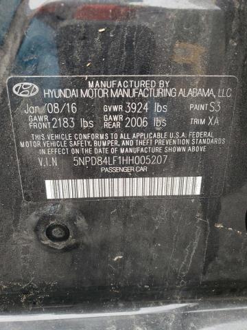 Photo 11 VIN: 5NPD84LF1HH005207 - HYUNDAI ELANTRA 