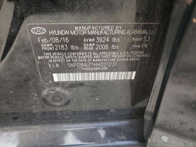 Photo 9 VIN: 5NPD84LF1HH021231 - HYUNDAI ELANTRA SE 