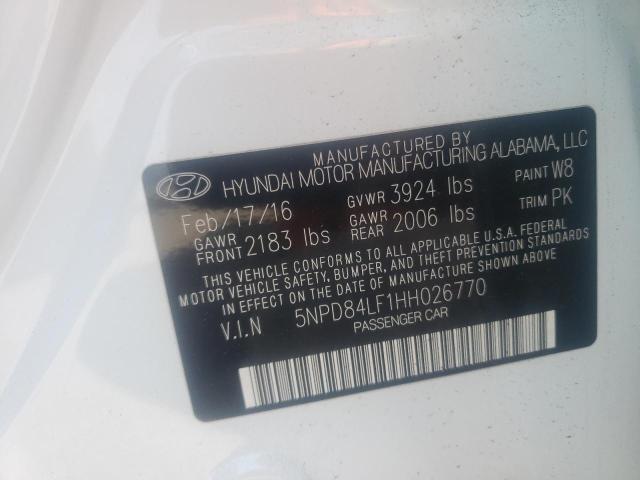 Photo 11 VIN: 5NPD84LF1HH026770 - HYUNDAI ELANTRA SE 