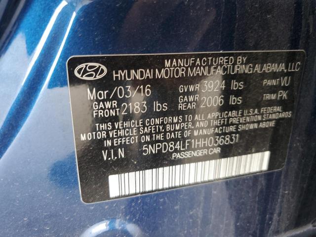 Photo 11 VIN: 5NPD84LF1HH036831 - HYUNDAI ELANTRA SE 