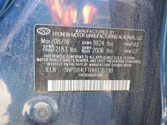 Photo 11 VIN: 5NPD84LF1HH038790 - HYUNDAI ELANTRA SE 