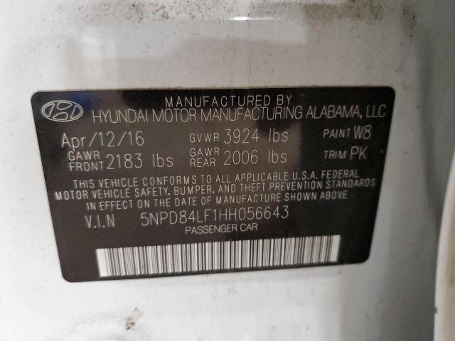 Photo 11 VIN: 5NPD84LF1HH056643 - HYUNDAI ELANTRA 