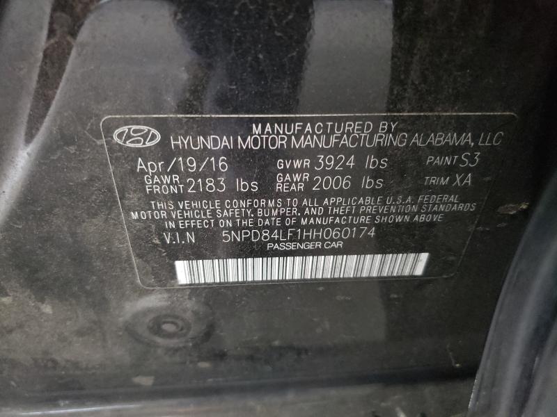 Photo 9 VIN: 5NPD84LF1HH060174 - HYUNDAI ELANTRA SE 