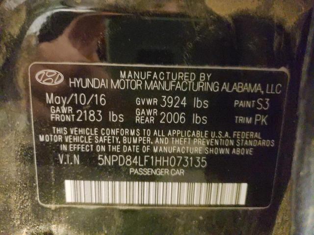 Photo 9 VIN: 5NPD84LF1HH073135 - HYUNDAI ELANTRA SE 