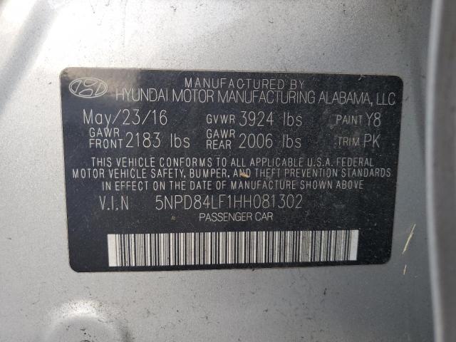 Photo 11 VIN: 5NPD84LF1HH081302 - HYUNDAI ELANTRA SE 