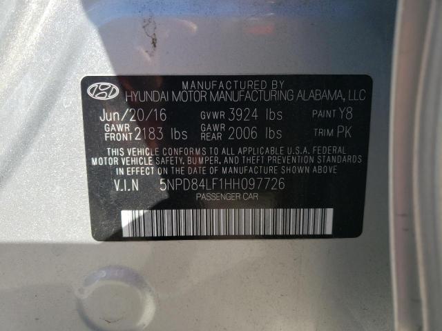 Photo 9 VIN: 5NPD84LF1HH097726 - HYUNDAI ELANTRA LI 