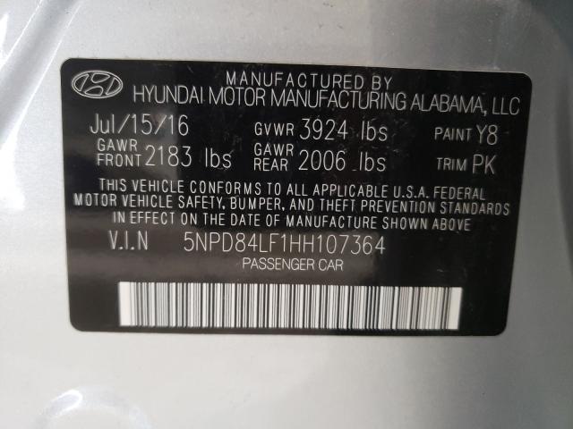 Photo 9 VIN: 5NPD84LF1HH107364 - HYUNDAI ELANTRA SE 