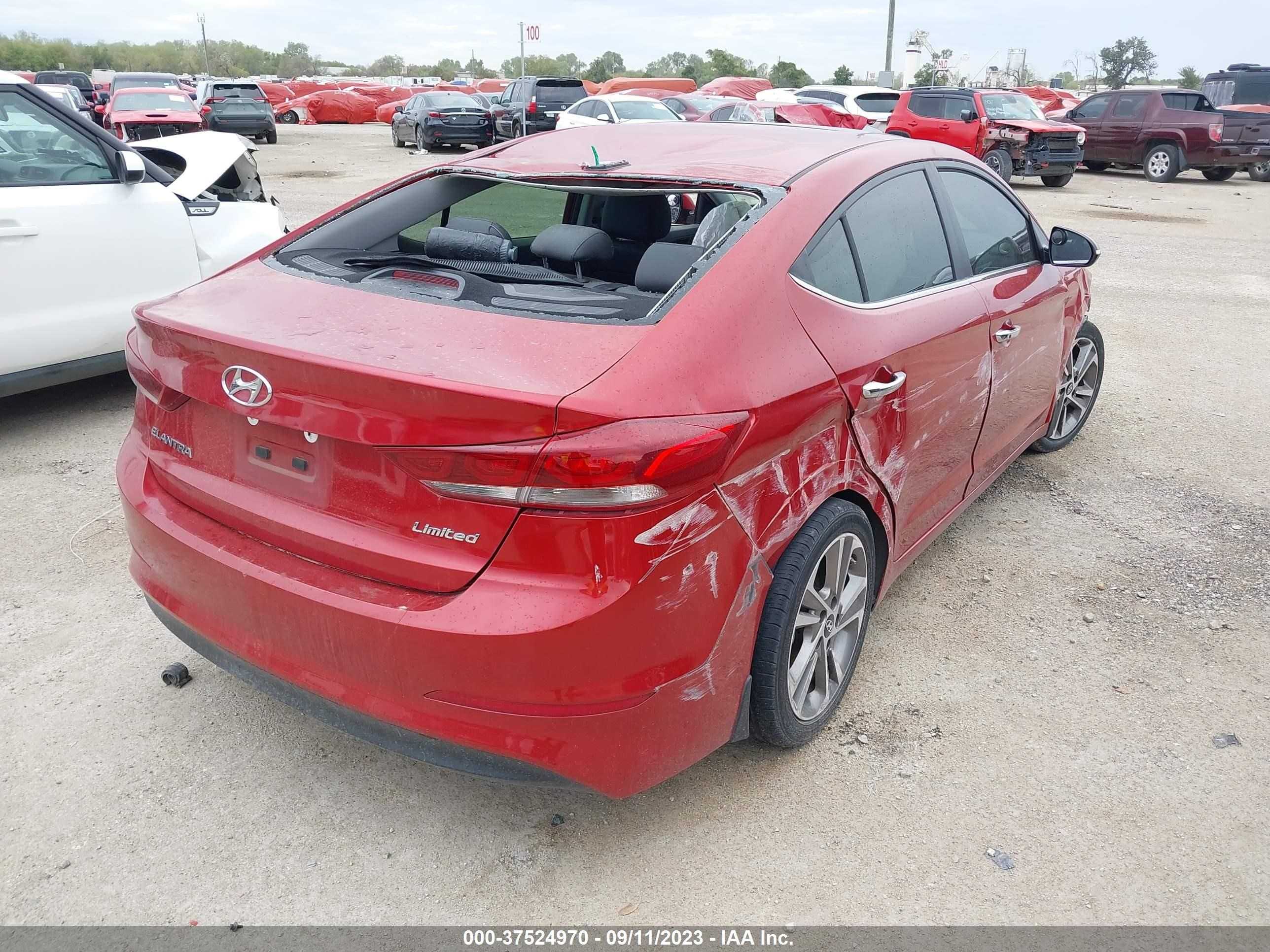 Photo 3 VIN: 5NPD84LF1HH109194 - HYUNDAI ELANTRA 