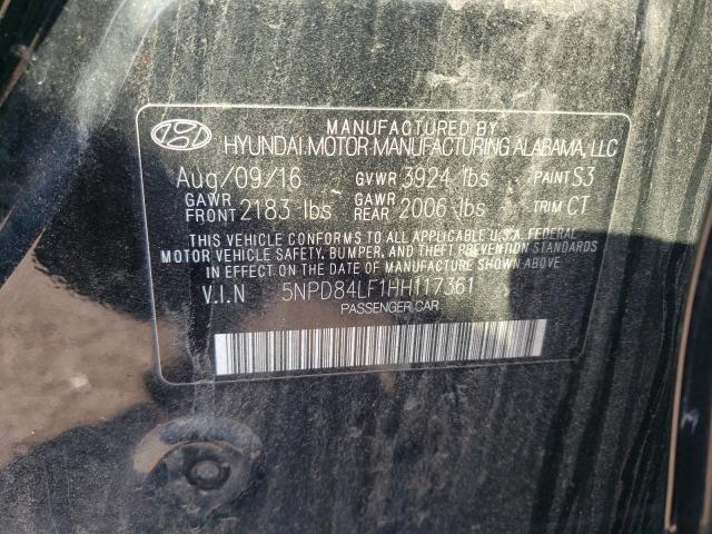 Photo 9 VIN: 5NPD84LF1HH117361 - HYUNDAI ELANTRA SE 