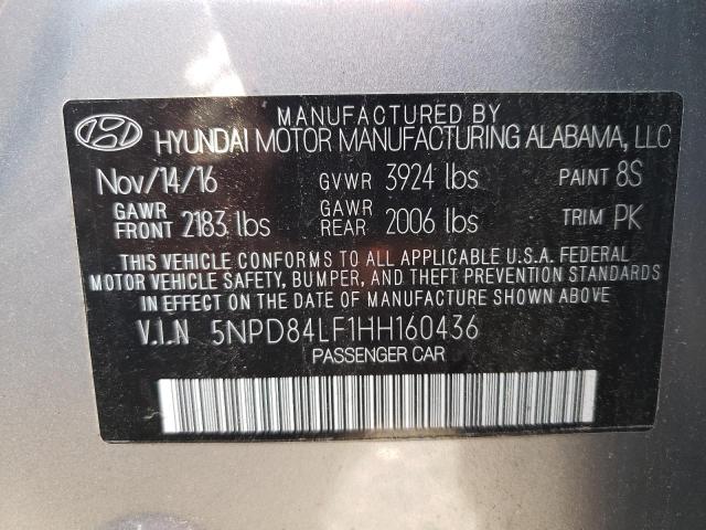 Photo 9 VIN: 5NPD84LF1HH160436 - HYUNDAI ELANTRA SE 