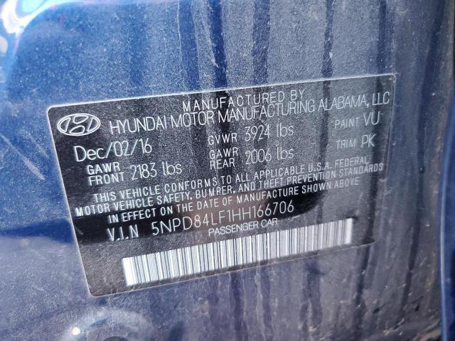 Photo 11 VIN: 5NPD84LF1HH166706 - HYUNDAI ELANTRA SE 