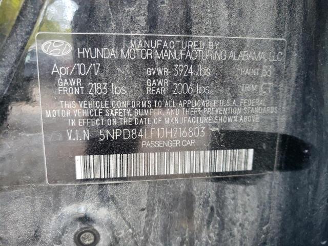 Photo 9 VIN: 5NPD84LF1JH216803 - HYUNDAI ELANTRA SE 