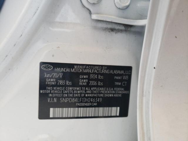 Photo 9 VIN: 5NPD84LF1JH246349 - HYUNDAI ELANTRA SE 