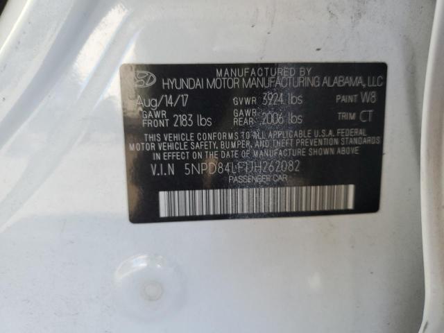 Photo 12 VIN: 5NPD84LF1JH262082 - HYUNDAI ELANTRA SE 