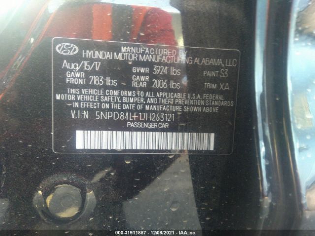 Photo 8 VIN: 5NPD84LF1JH263121 - HYUNDAI ELANTRA 