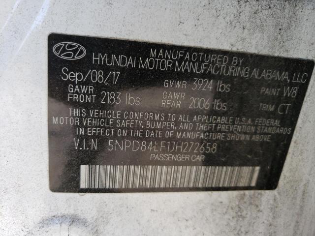 Photo 11 VIN: 5NPD84LF1JH272658 - HYUNDAI ELANTRA SE 