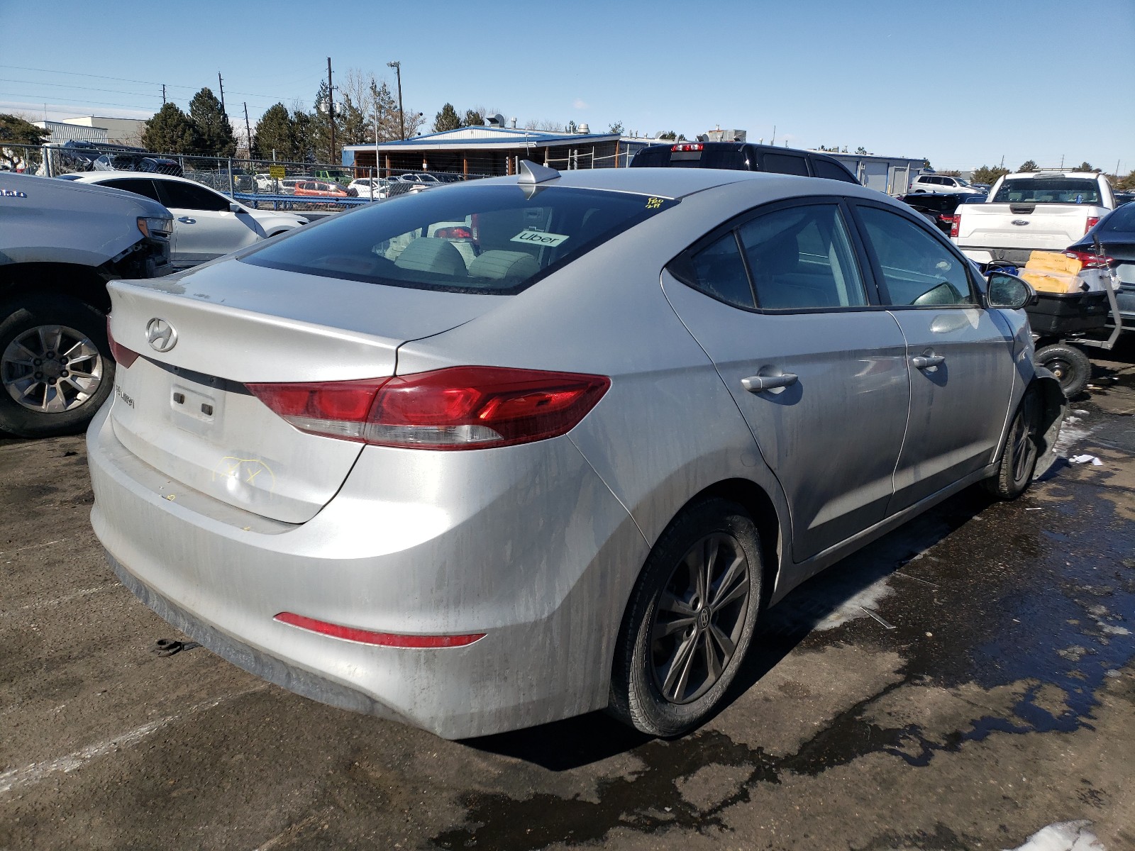 Photo 3 VIN: 5NPD84LF1JH289847 - HYUNDAI ELANTRA SE 