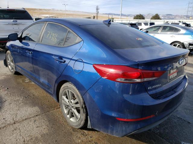 Photo 2 VIN: 5NPD84LF1JH303701 - HYUNDAI ELANTRA SE 