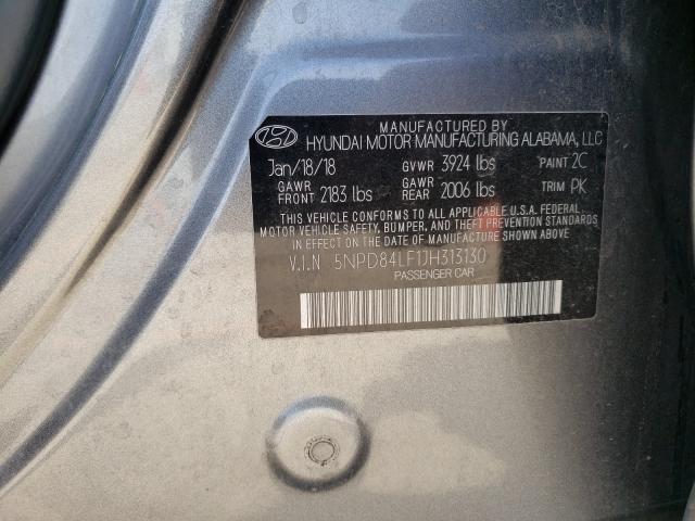 Photo 9 VIN: 5NPD84LF1JH313130 - HYUNDAI ELANTRA SE 