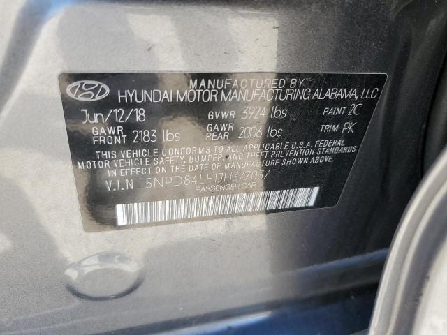 Photo 11 VIN: 5NPD84LF1JH377037 - HYUNDAI ELANTRA SE 