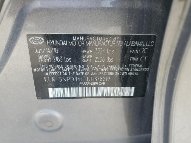 Photo 11 VIN: 5NPD84LF1JH378219 - HYUNDAI ELANTRA SE 