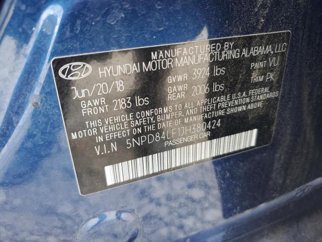 Photo 11 VIN: 5NPD84LF1JH380424 - HYUNDAI ELANTRA SE 