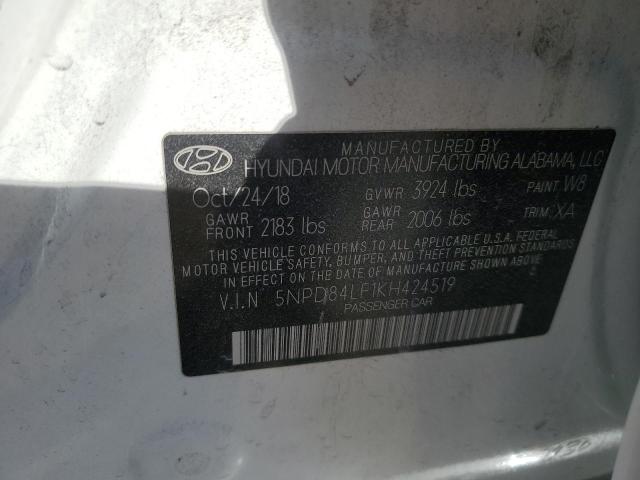 Photo 11 VIN: 5NPD84LF1KH424519 - HYUNDAI ELANTRA SE 