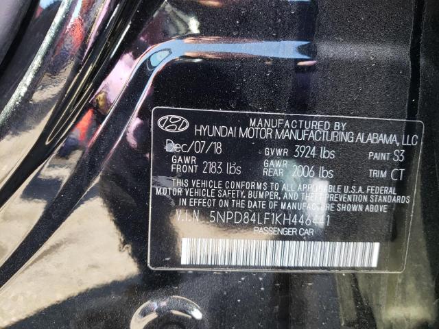 Photo 9 VIN: 5NPD84LF1KH446441 - HYUNDAI ELANTRA SE 