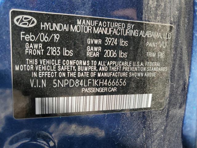 Photo 11 VIN: 5NPD84LF1KH466656 - HYUNDAI ELANTRA 