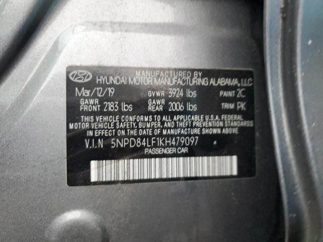 Photo 12 VIN: 5NPD84LF1KH479097 - HYUNDAI ELANTRA 