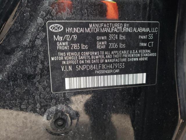 Photo 12 VIN: 5NPD84LF1KH479133 - HYUNDAI ELANTRA SE 