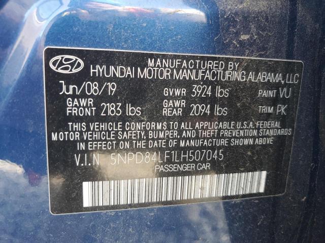 Photo 11 VIN: 5NPD84LF1LH507045 - HYUNDAI ELANTRA SE 