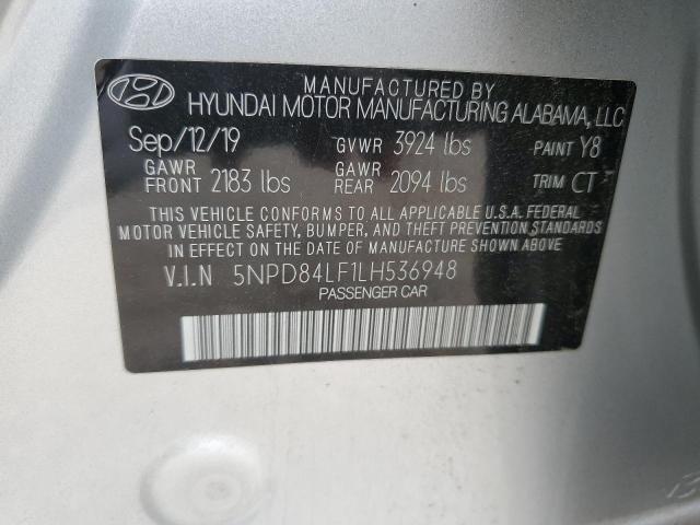 Photo 11 VIN: 5NPD84LF1LH536948 - HYUNDAI ELANTRA SE 