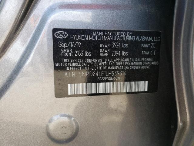 Photo 11 VIN: 5NPD84LF1LH539316 - HYUNDAI ELANTRA SE 